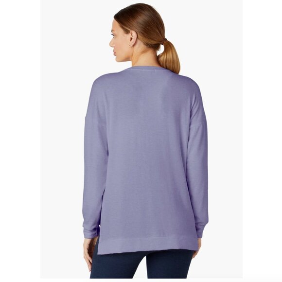 Beyond Yoga Long Weekend Pullover Sweater Long-sleeve purple size XS - Picture 2 of 14